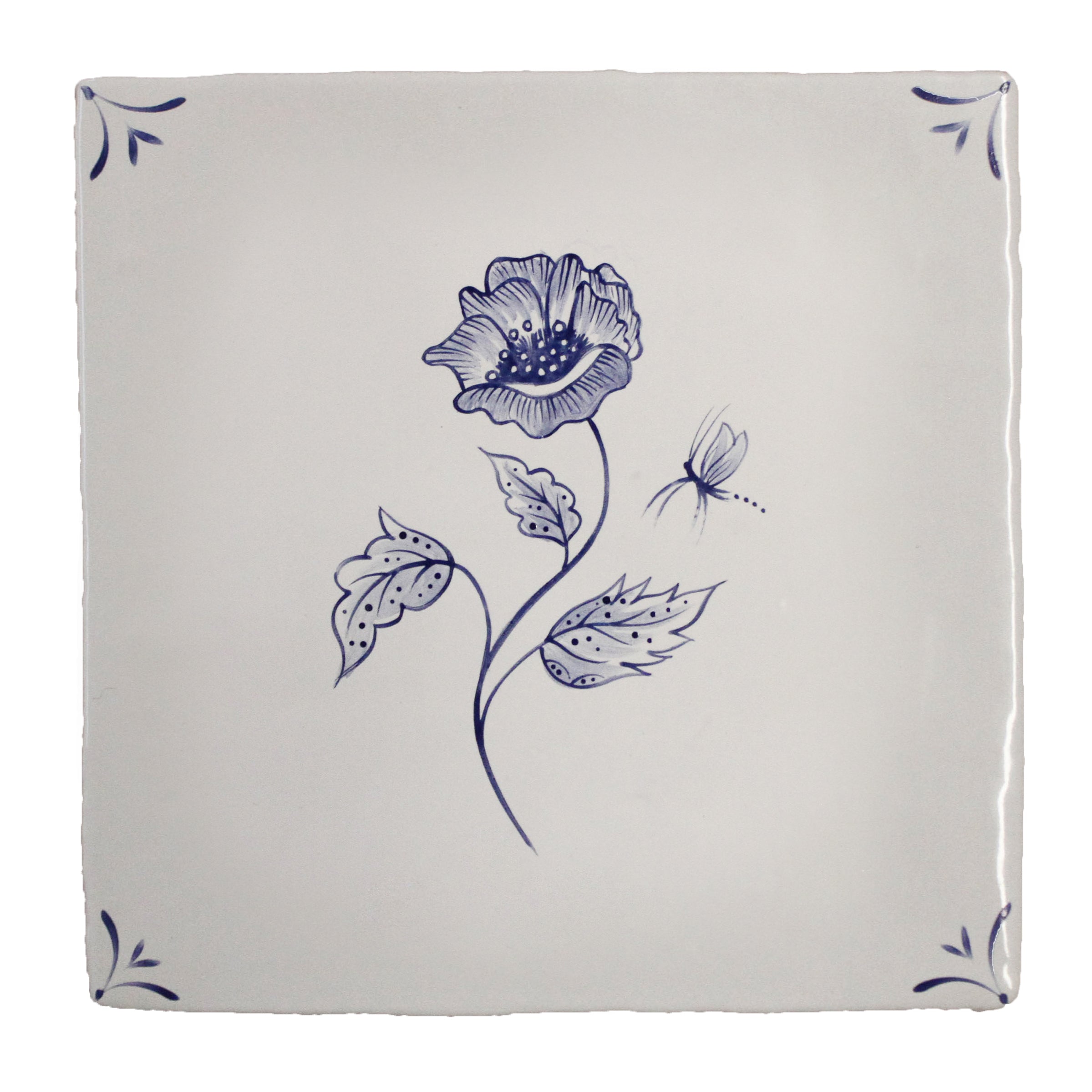 Flora Delft Poppy