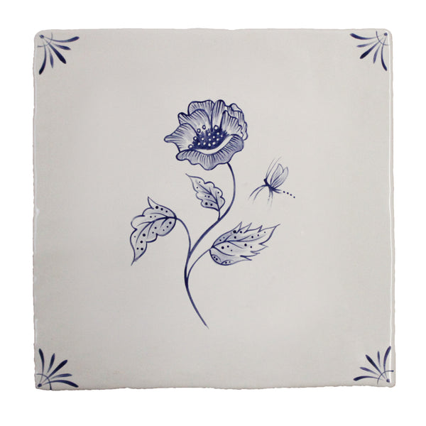 Flora Delft Poppy