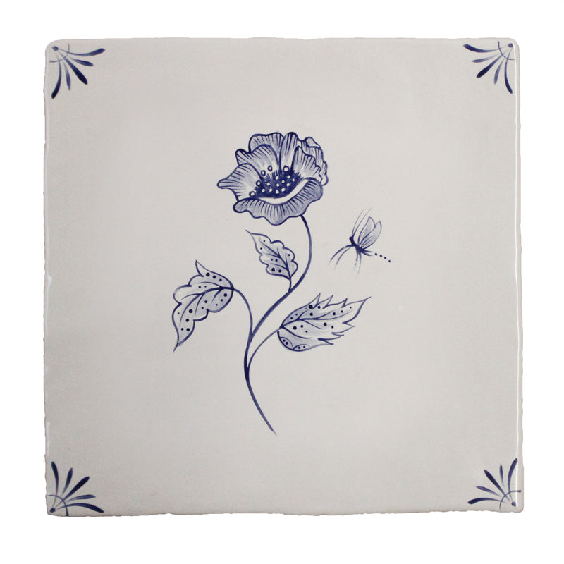 Flora Delft Poppy