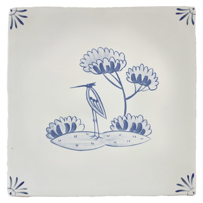 River Bird Heron Delft