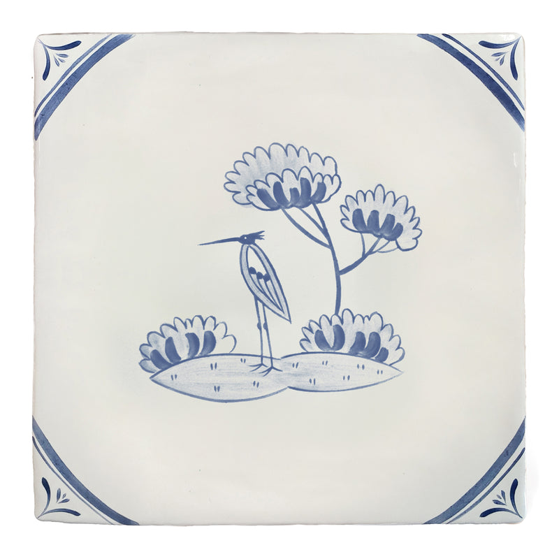 River Bird Heron Delft