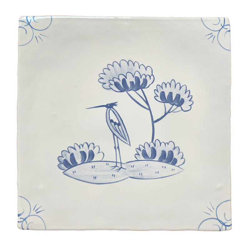 River Bird Heron Delft