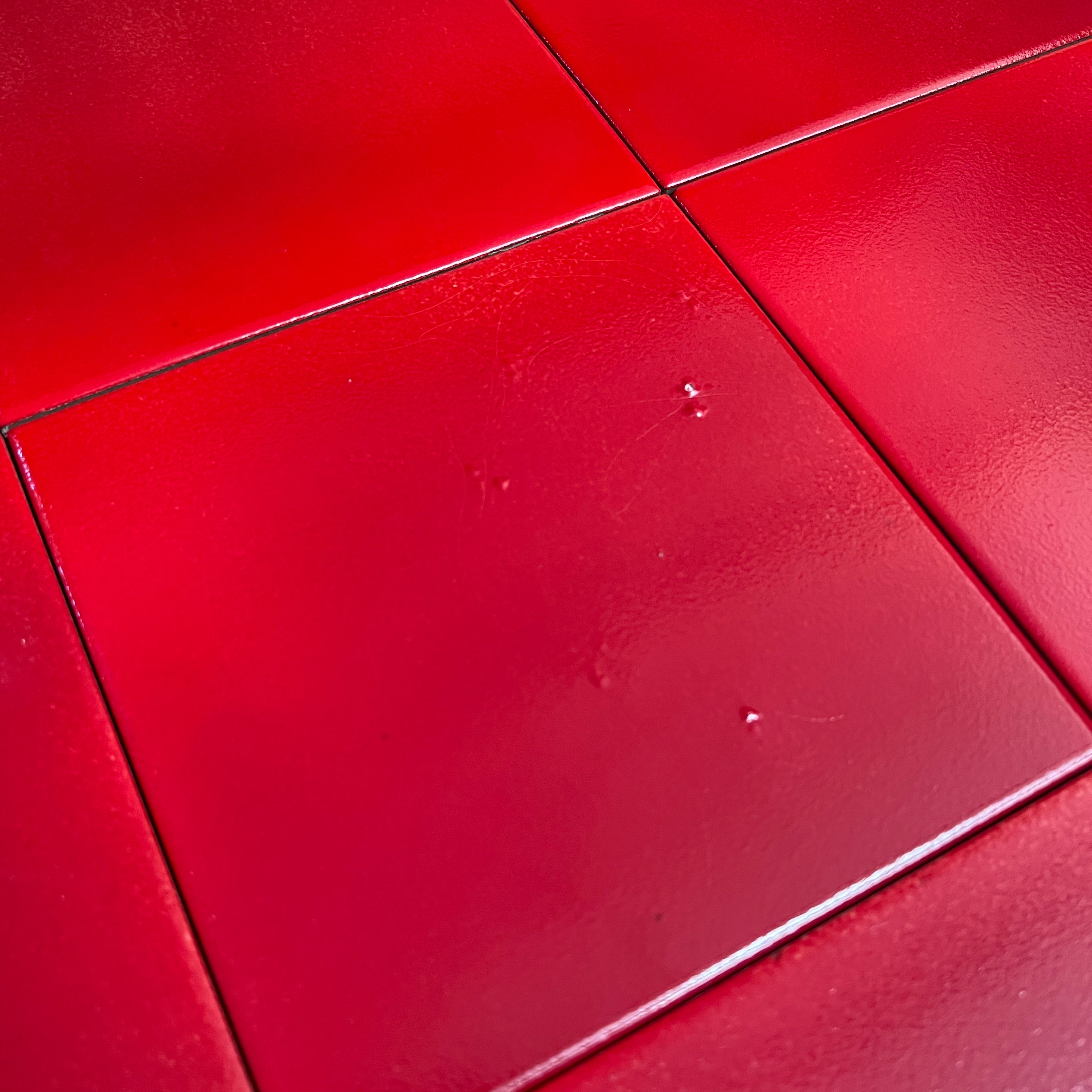 Seconds - Calico Floor Tile in Berry (Gloss Finish)
