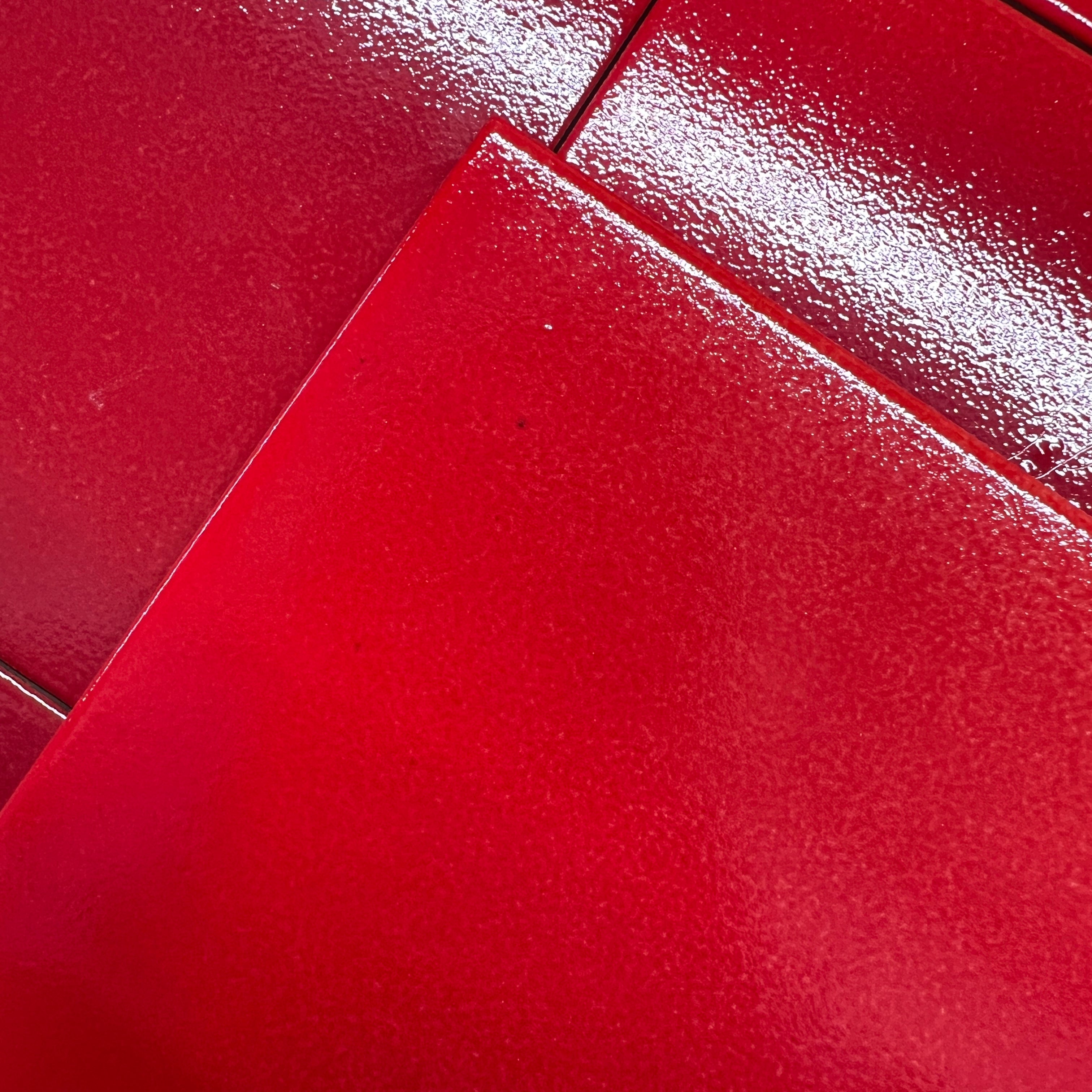 Seconds - Calico Floor Tile in Berry (Gloss Finish)
