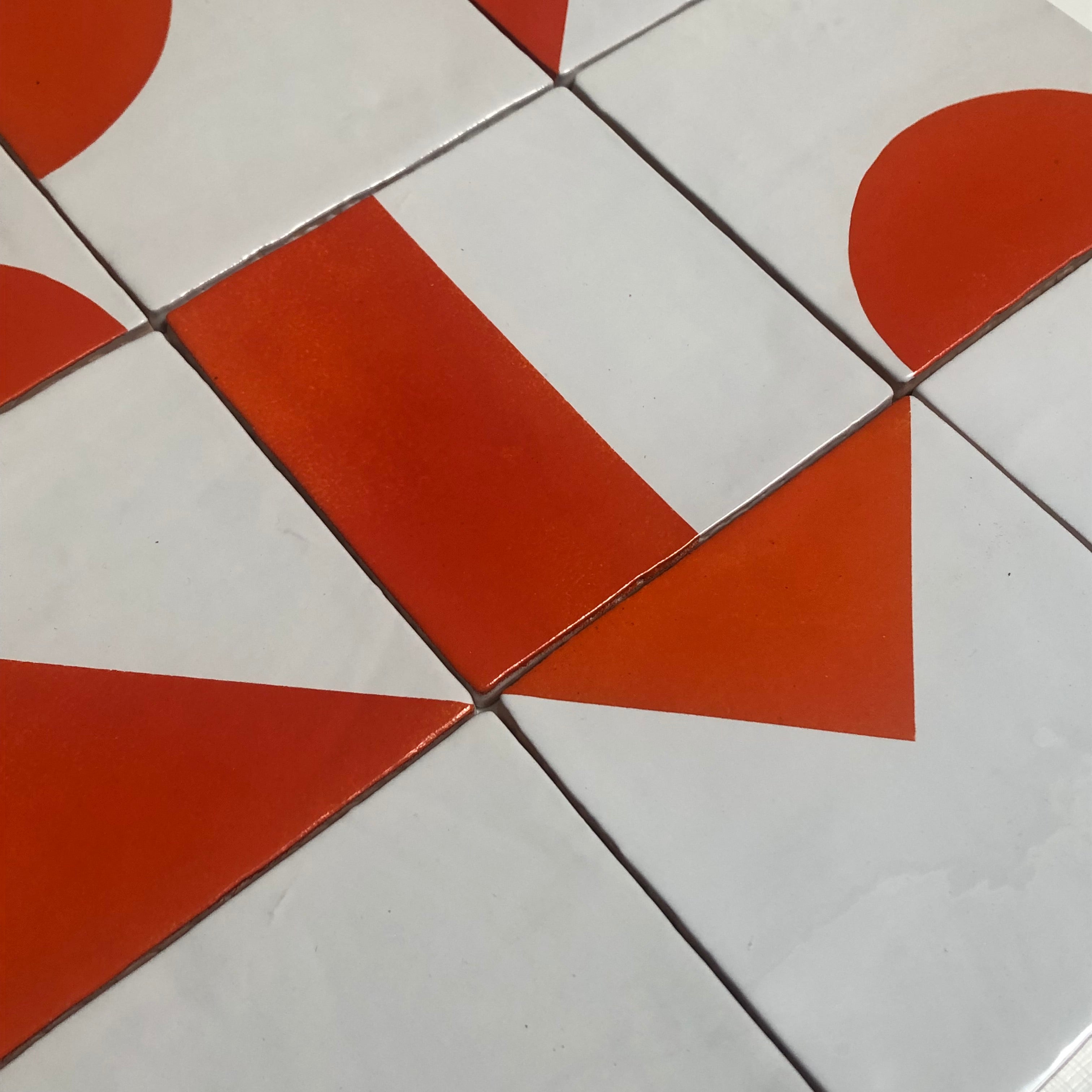 Seconds - Geometric Mix Satsuma on English