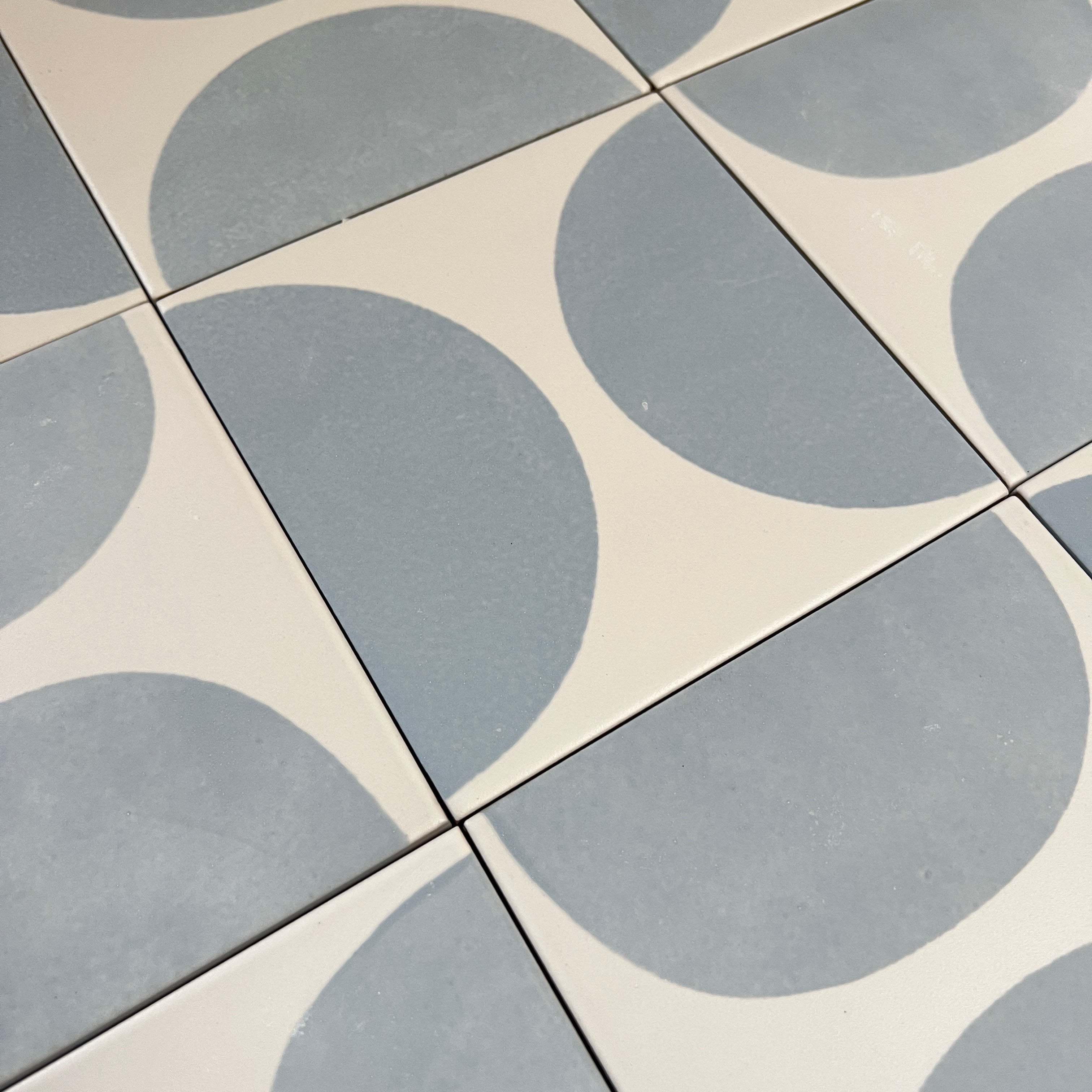 Seconds - Arc Floor Tile in Speedwell (Matt Finish)