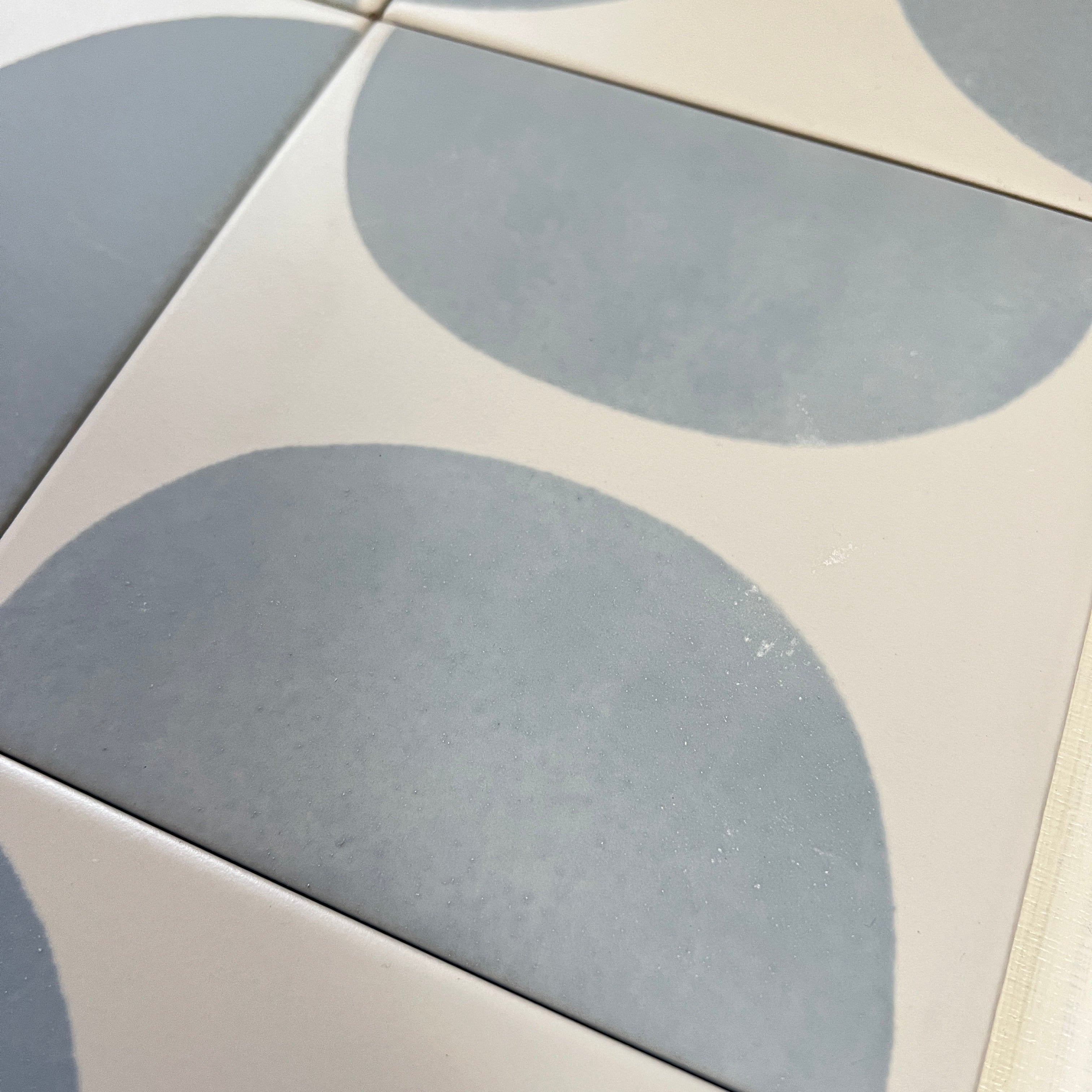 Seconds - Arc Floor Tile in Speedwell (Matt Finish)