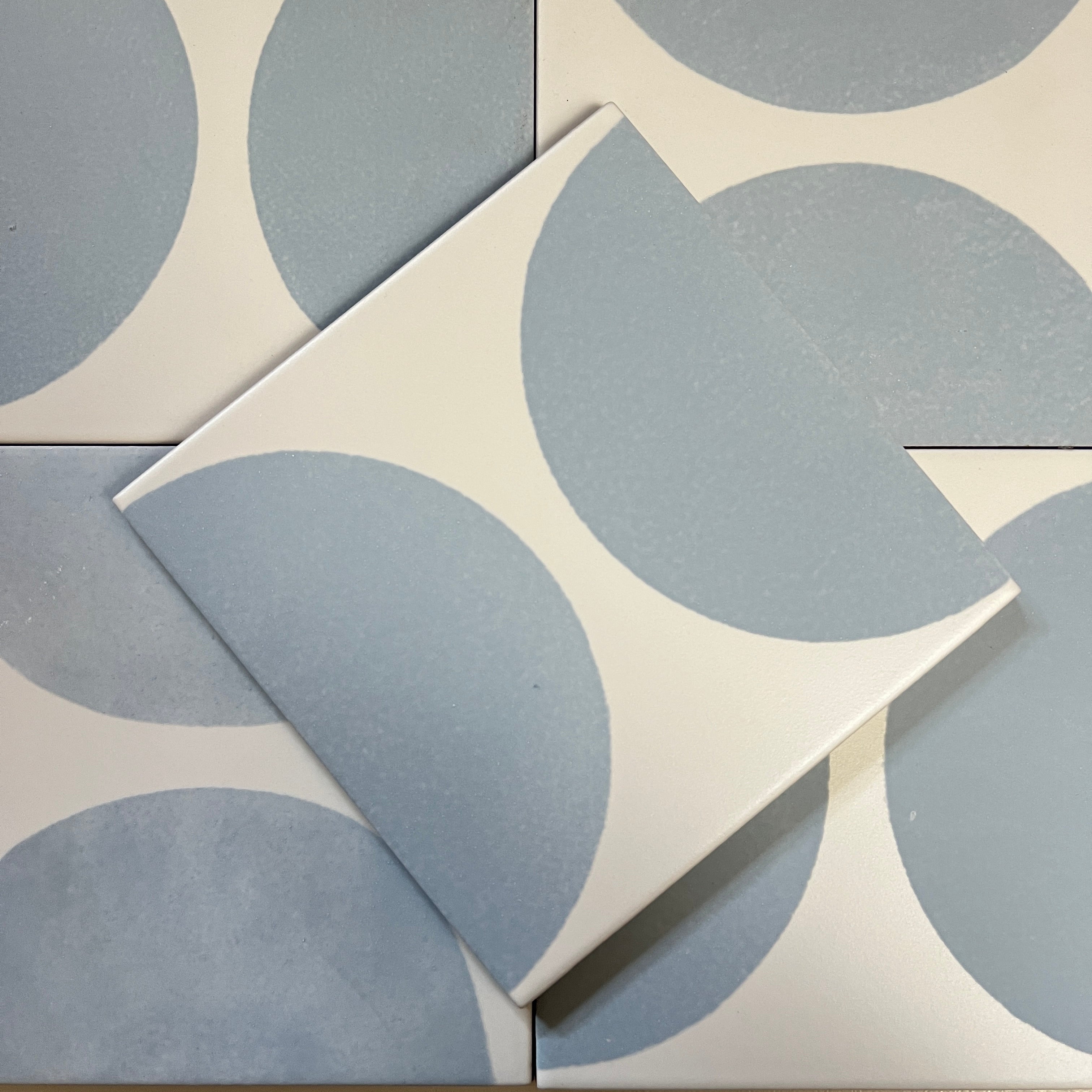 Seconds - Arc Floor Tile in Speedwell (Matt Finish)