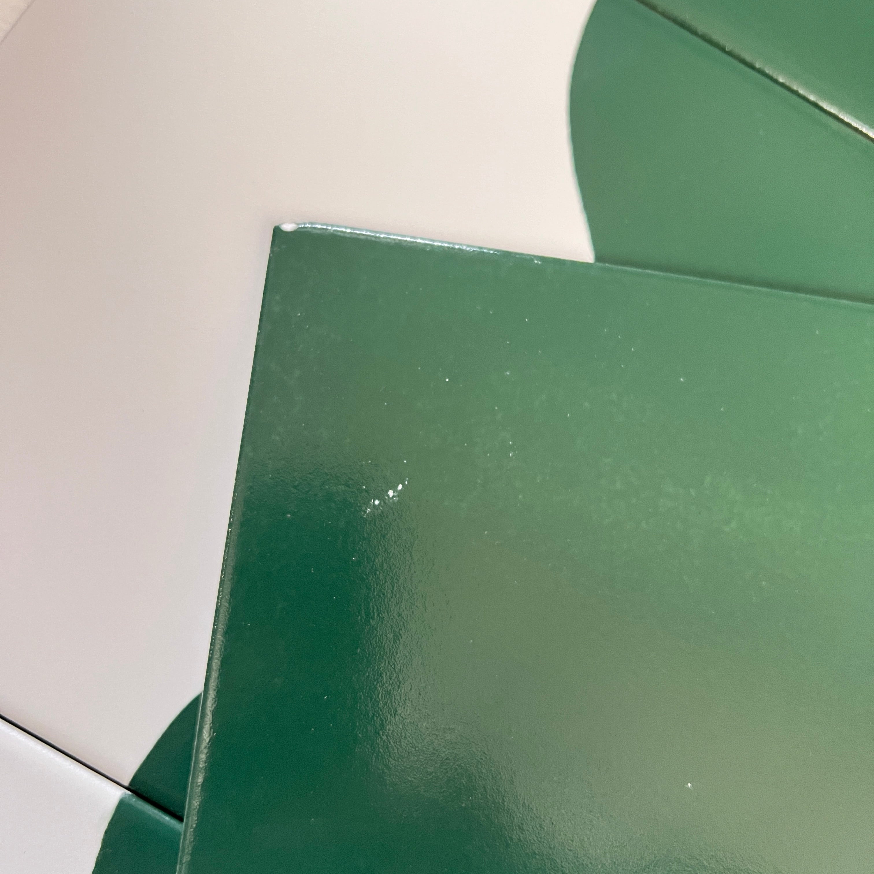 Seconds - Calico Wave Floor Tile Mix in Bottle Green (Gloss Finish)