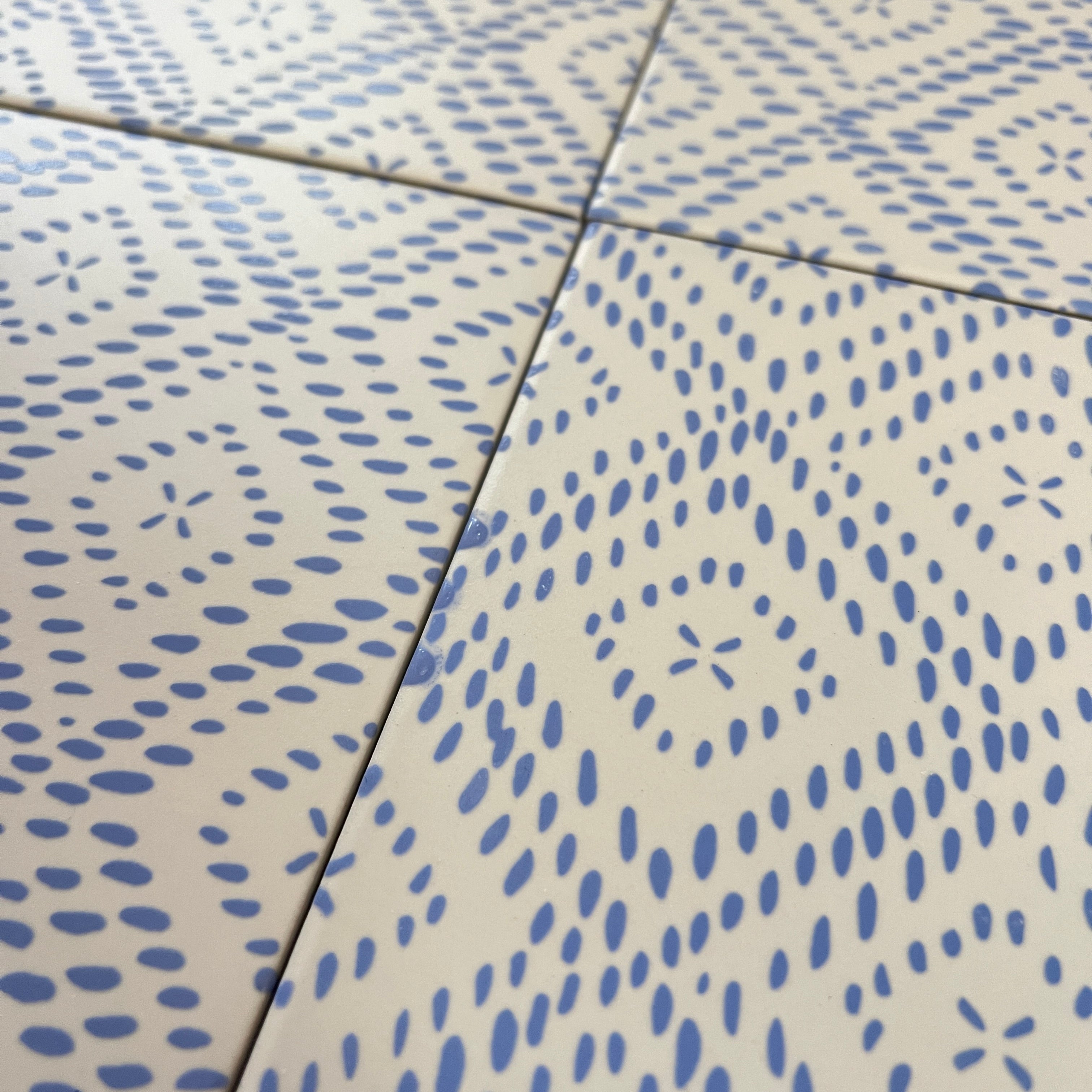 Seconds - Kantha in Bluebell