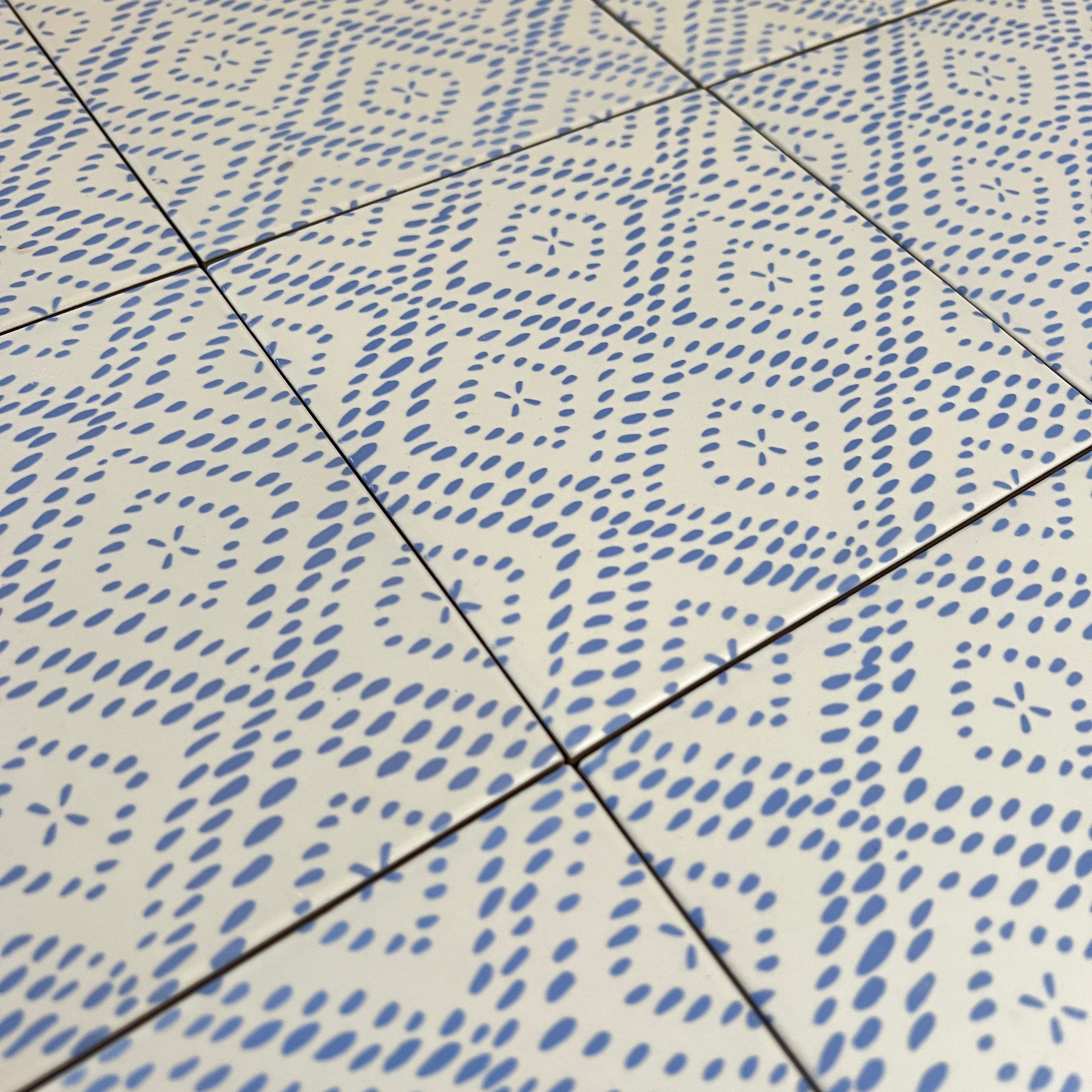 Seconds - Kantha in Bluebell