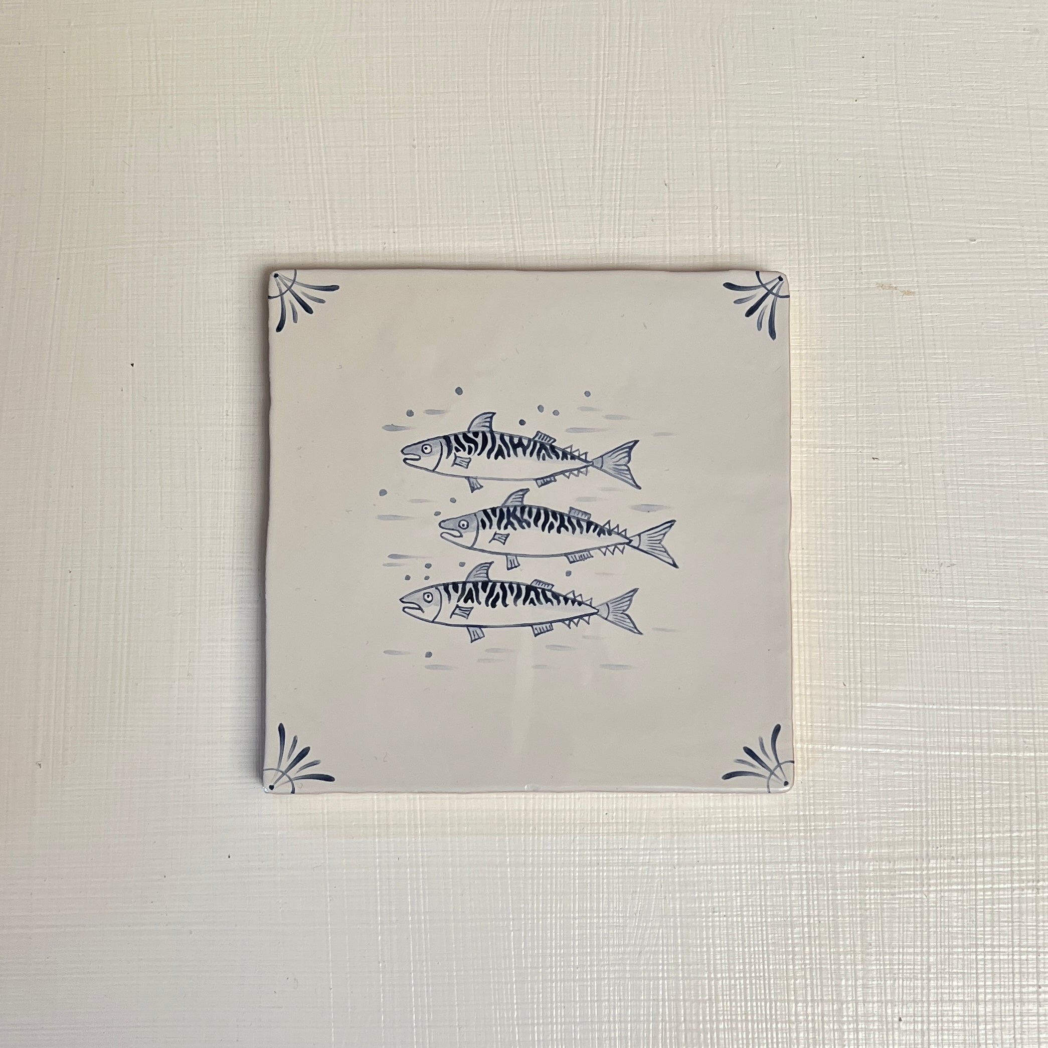 Seconds - Cornish Delft Mackerel on English