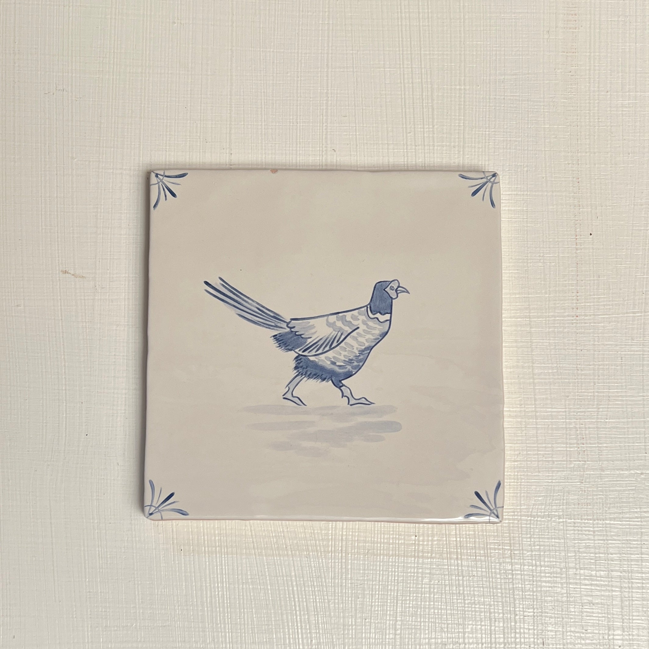 Seconds - Cotswold Delft Pheasant On English