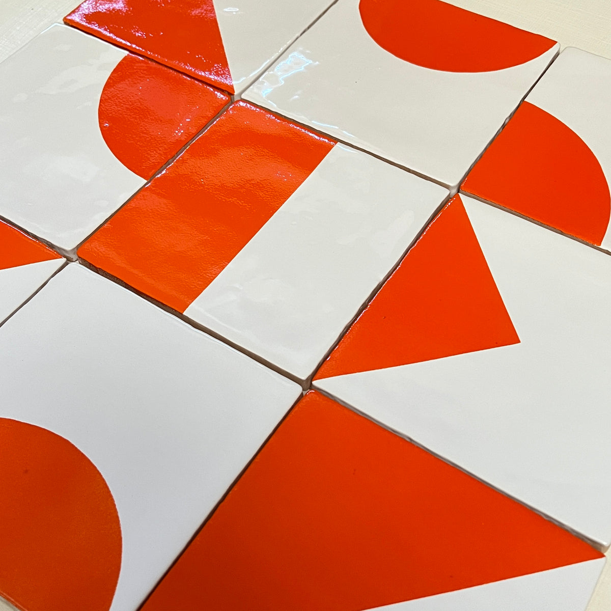 Seconds - Geometric Mix Satsuma on Cornish