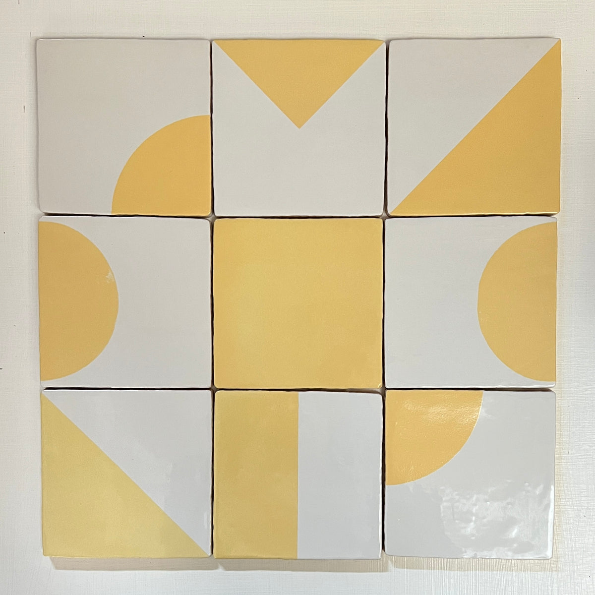 Seconds - Geometric Mix Primrose On English