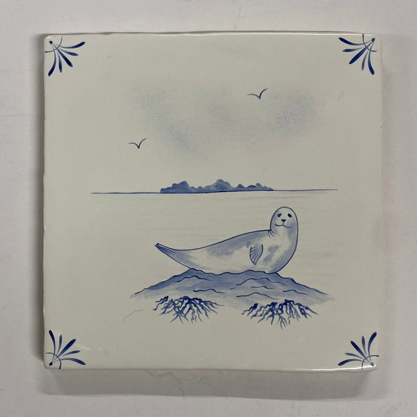 Seconds - Cornish Delft Seal on Cornish