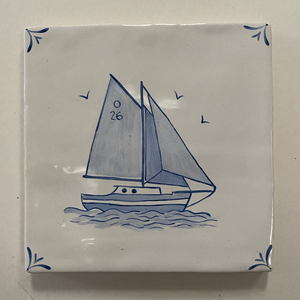 Seconds - Cornish Delft Crabber on Cornish