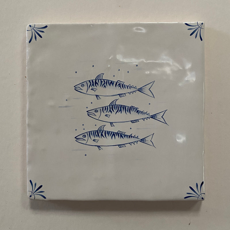 Seconds - Cornish Delft Mackerel on Cornish