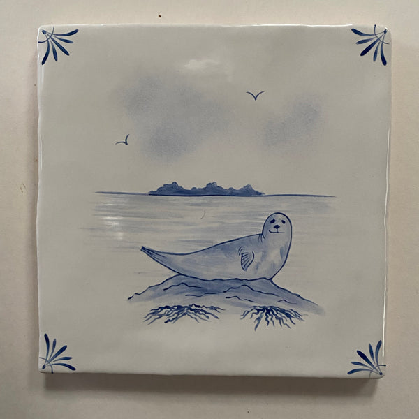 Seconds - Cornish Delft Seal on Cornish