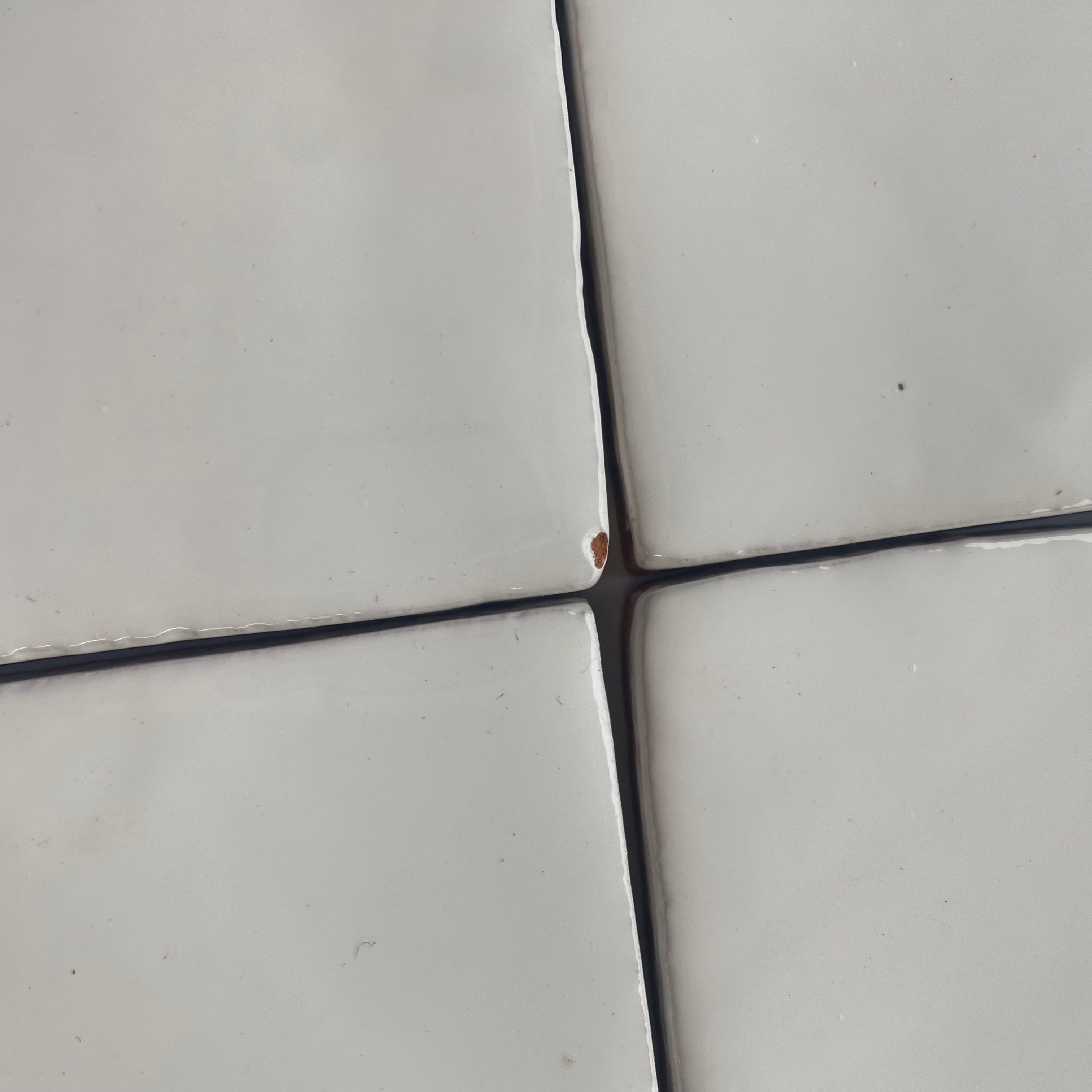Seconds - Cornish White Plain Tiles