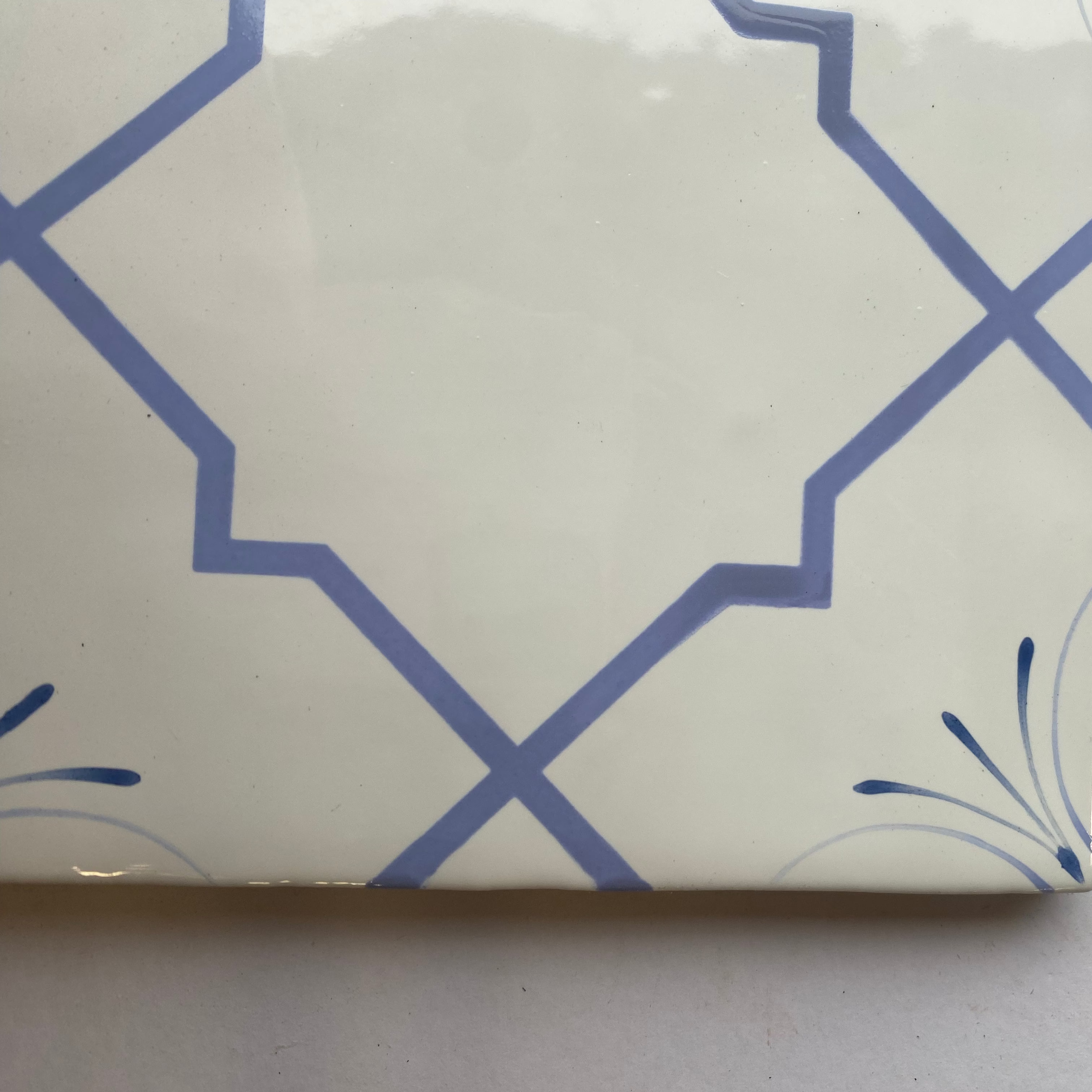 Seconds - Safran Trellis Sky on Cornish