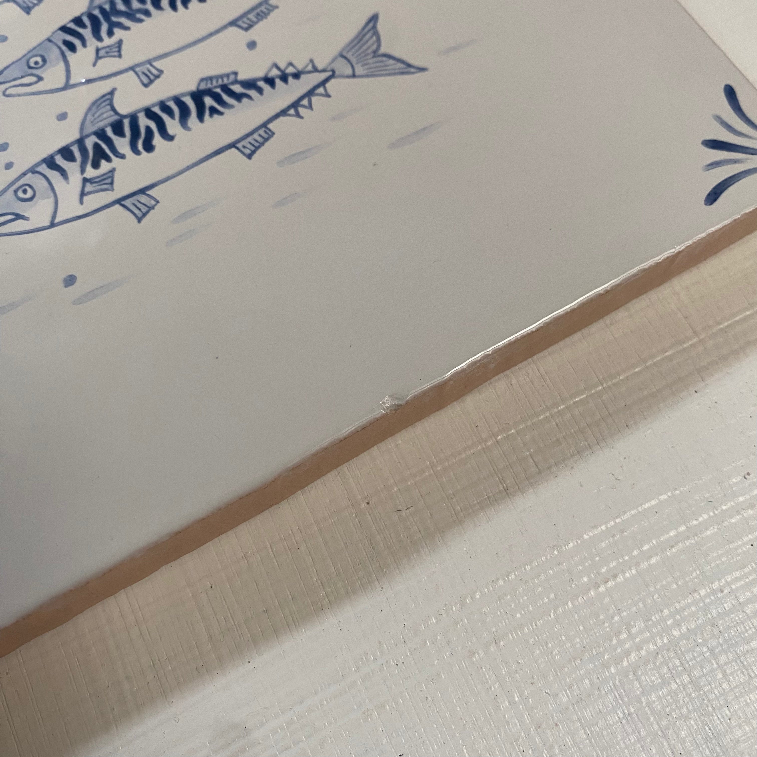 Seconds - Cornish Delft Mackerel on English