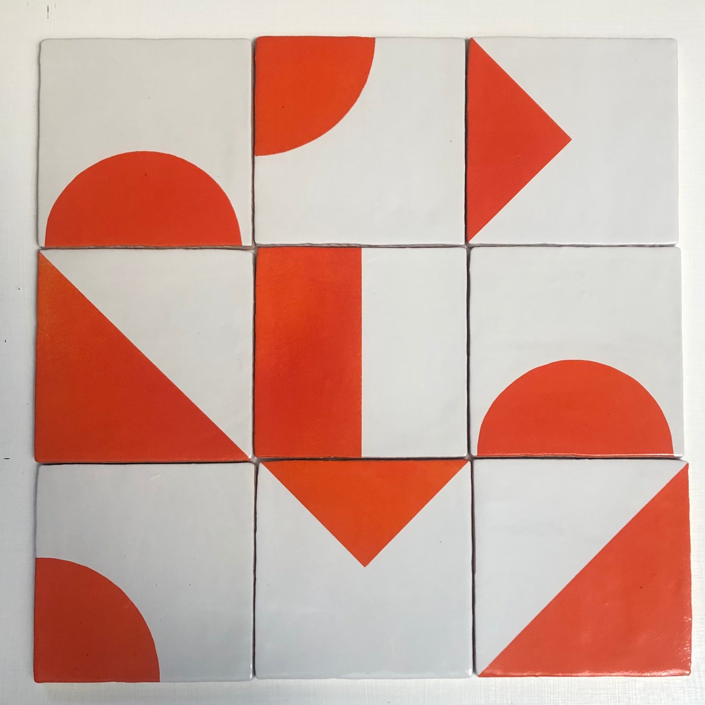 Seconds - Geometric Mix Satsuma on English