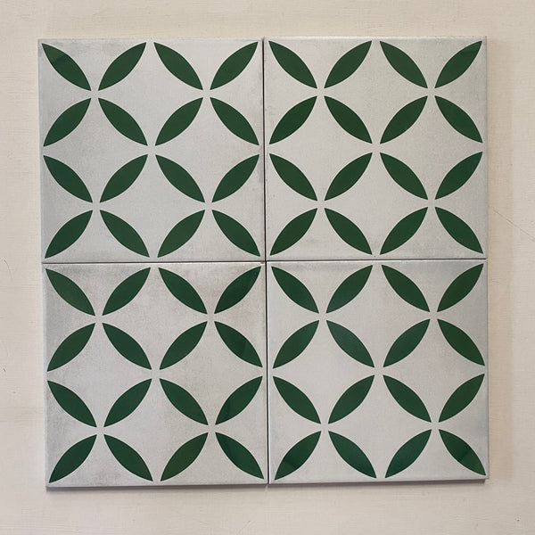 End of Line - Indiana Tiles in Bottle Green