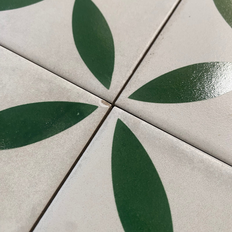 End of Line - Indiana Tiles in Bottle Green