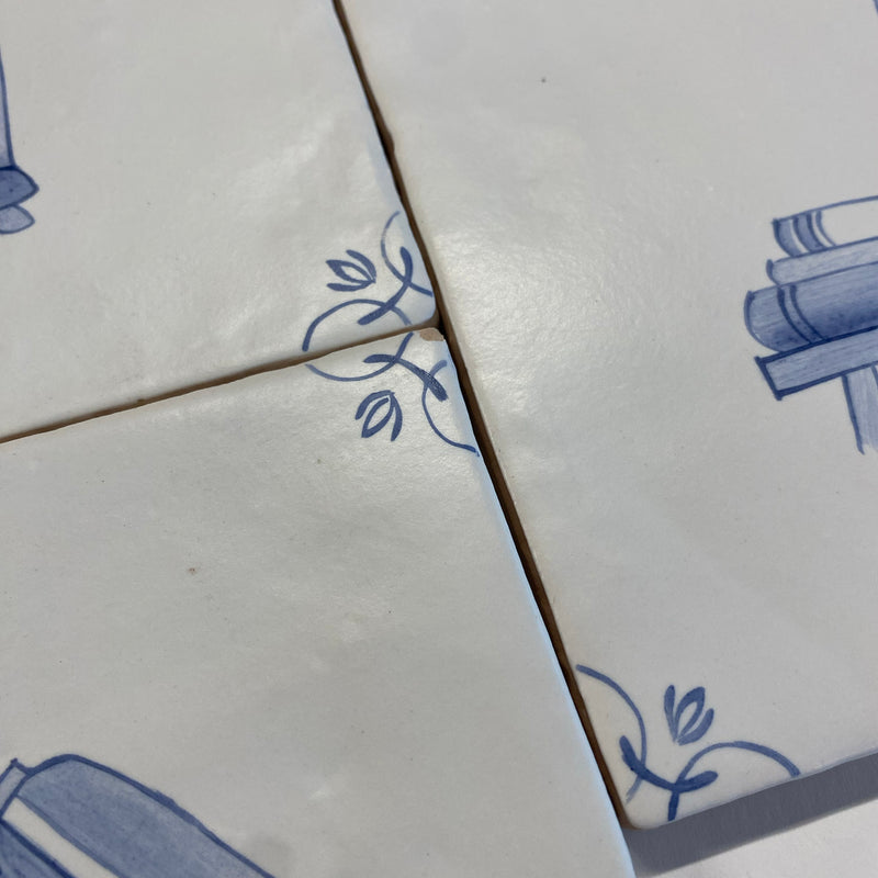 Seconds - Set of 7 Delft Decors on Chalk