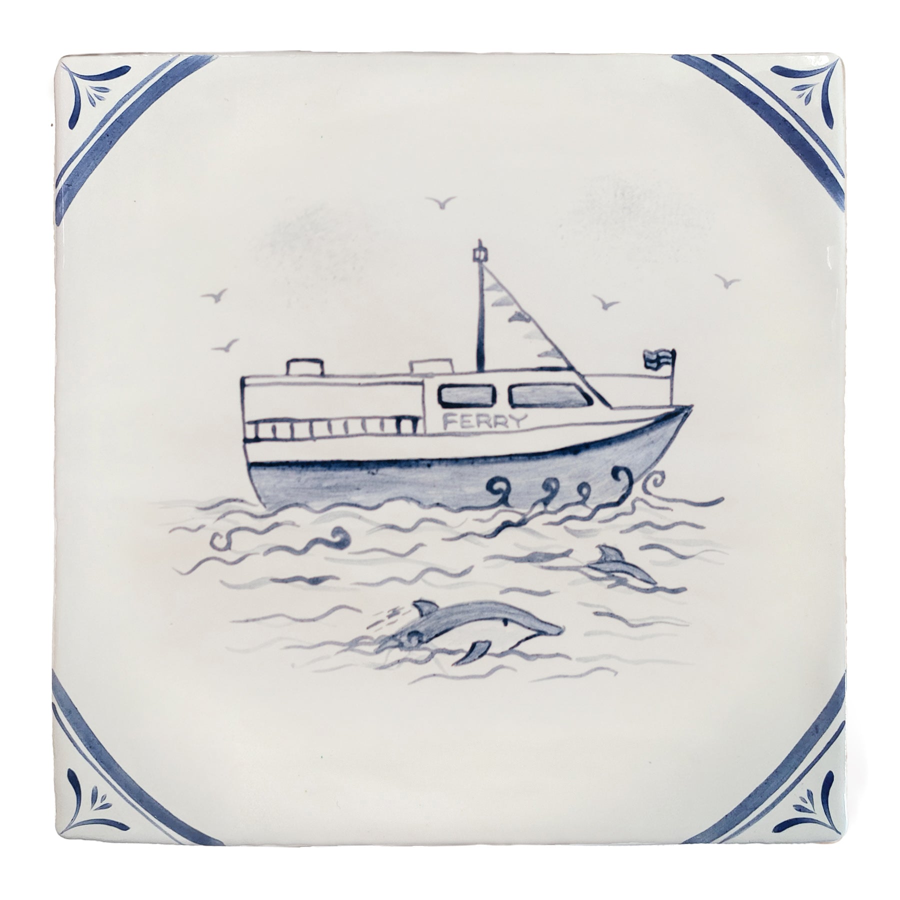 Cornish Delft Meva Ferry