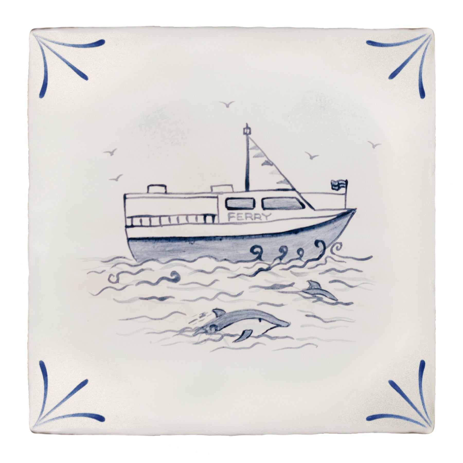 Cornish Delft Meva Ferry