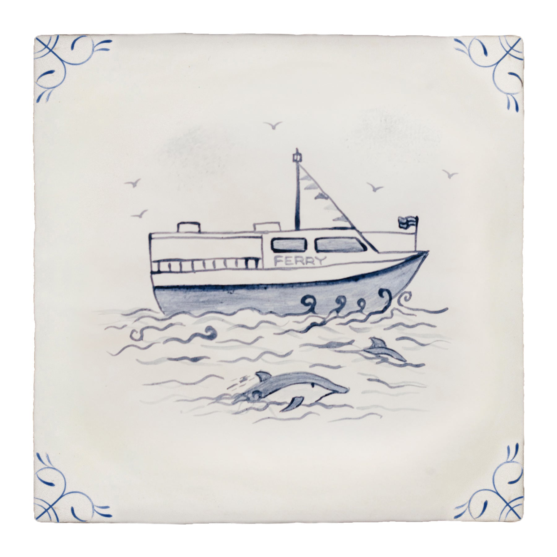 Cornish Delft Meva Ferry