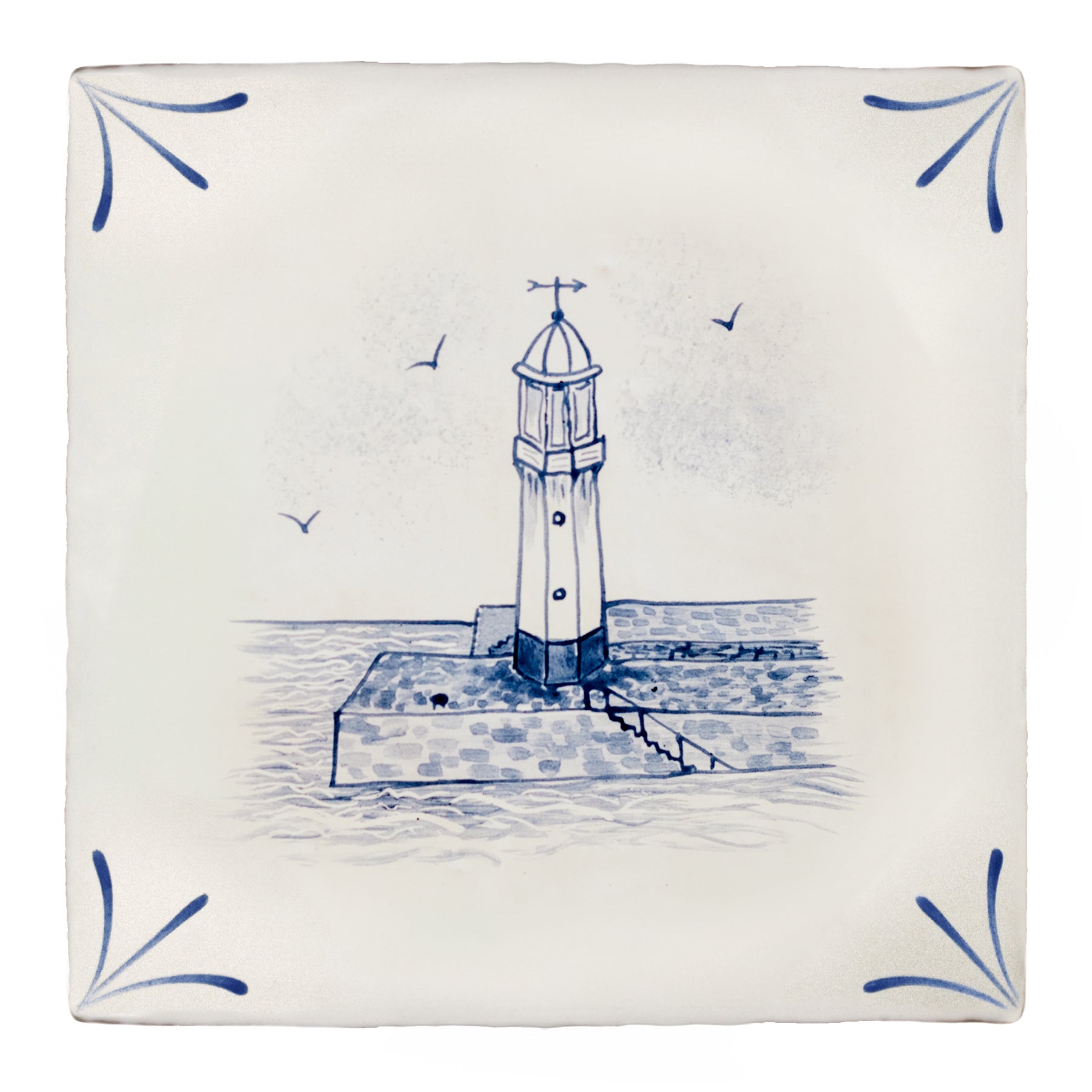 Cornish Delft Meva Lighthouse