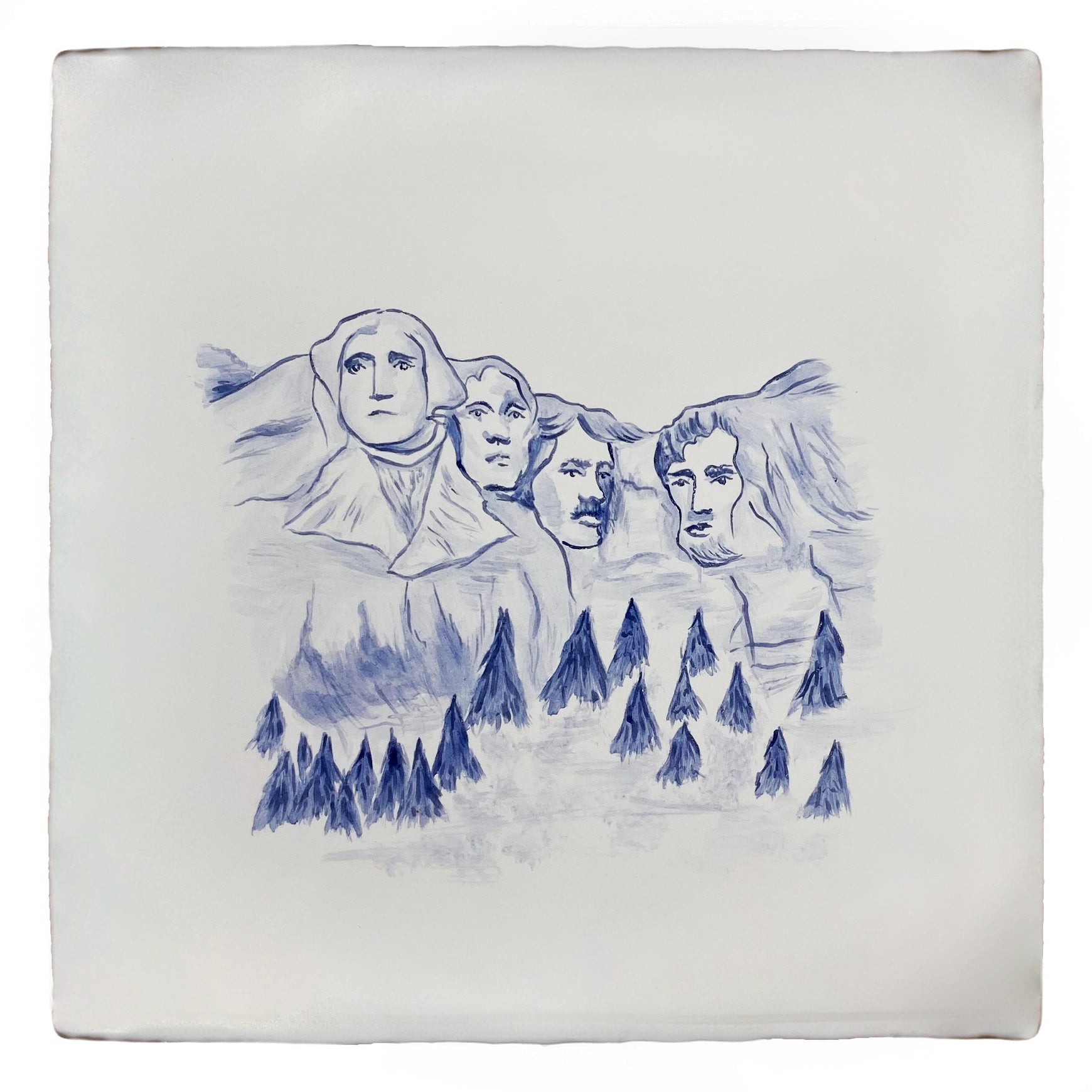 Famous Landmark Delft Mount Rushmore