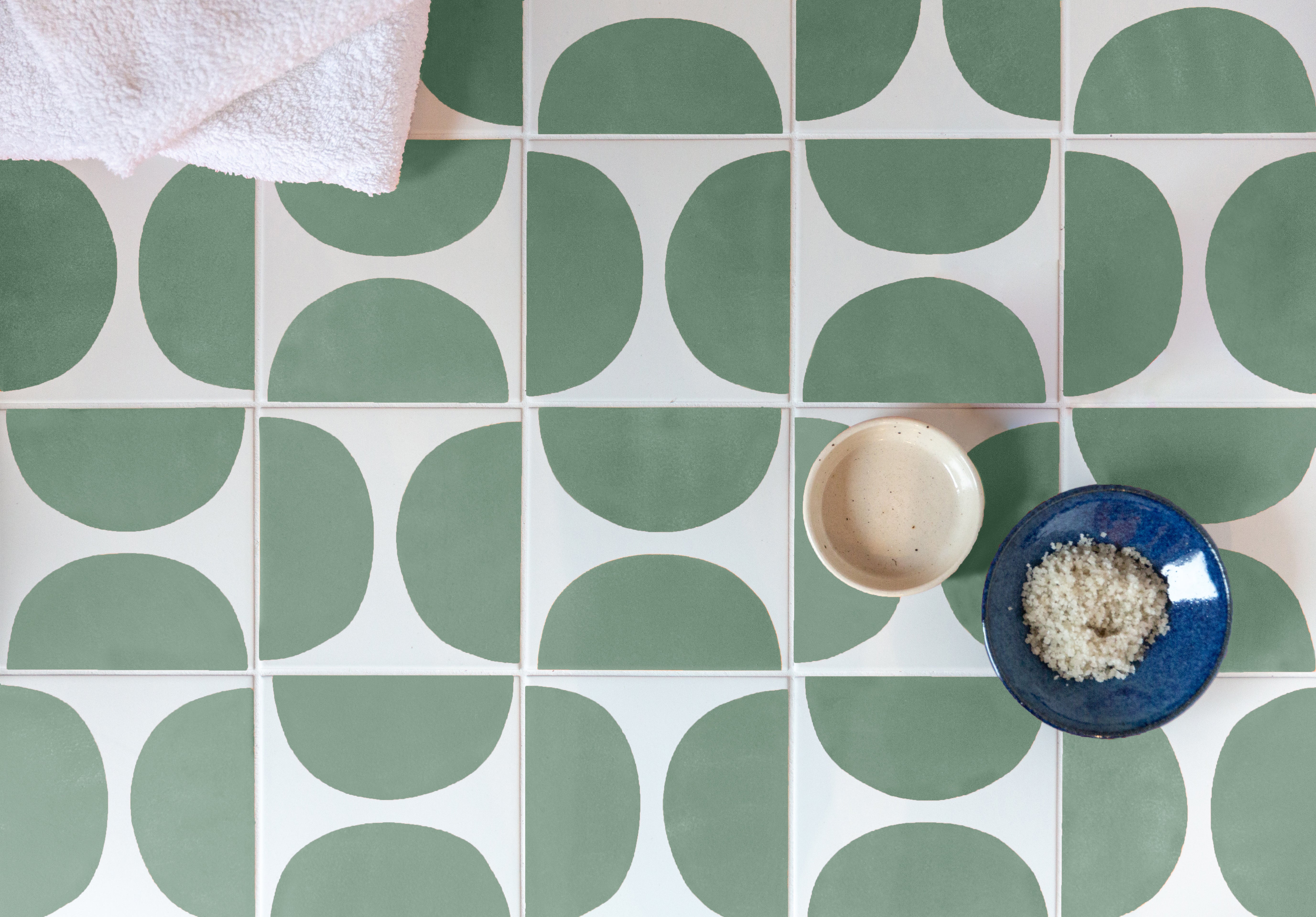 Arc Floor Sea Green