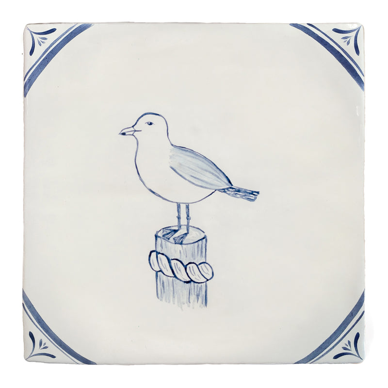 Cornish Delft Seagull