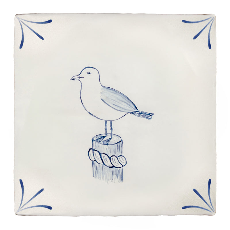 Cornish Delft Seagull
