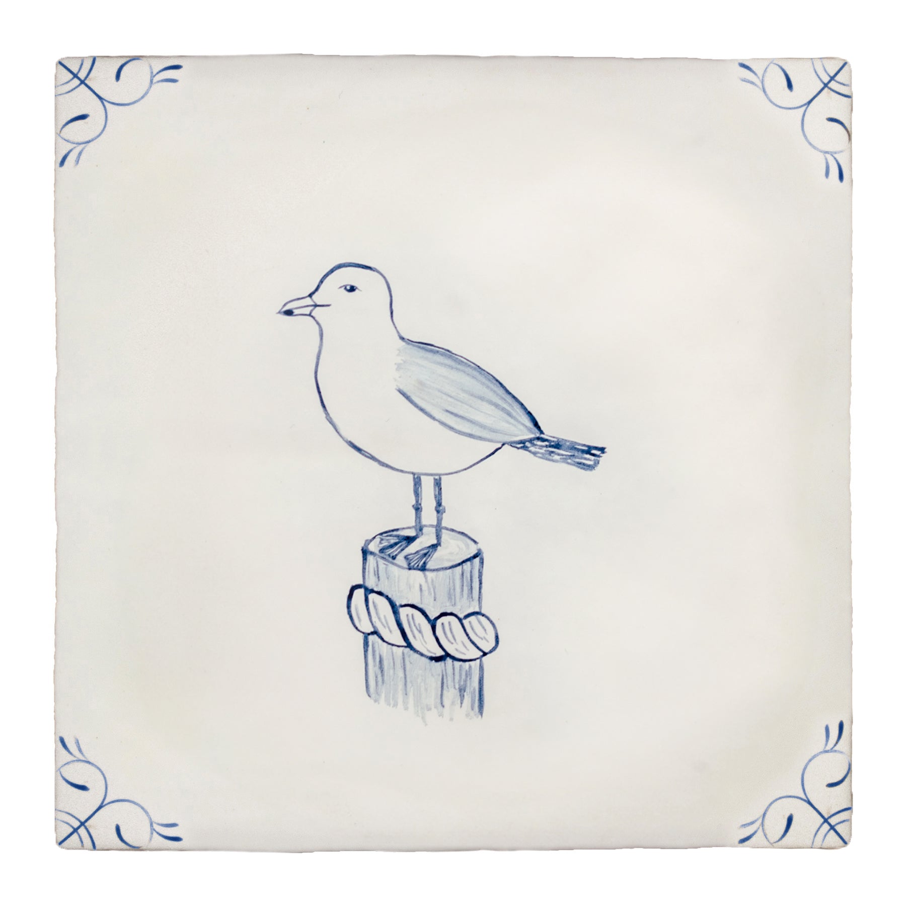 Cornish Delft Seagull