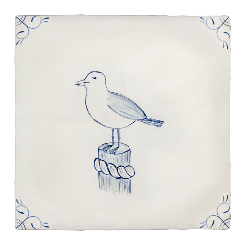 Cornish Delft Seagull