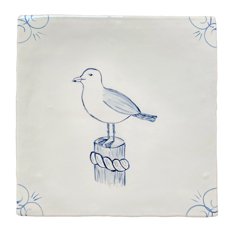 Cornish Delft Seagull