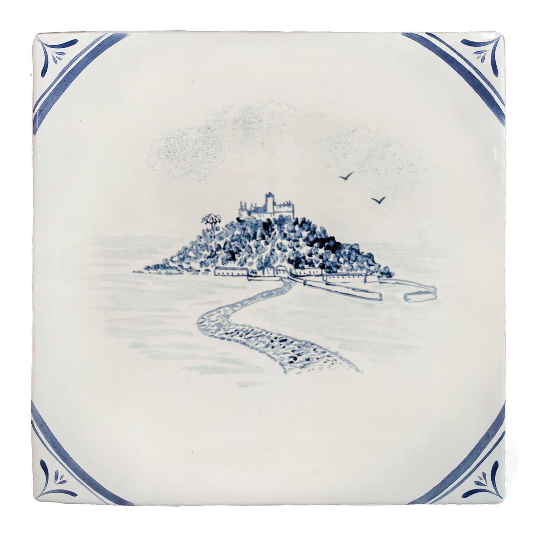 Cornish Delft St Michael's Mount