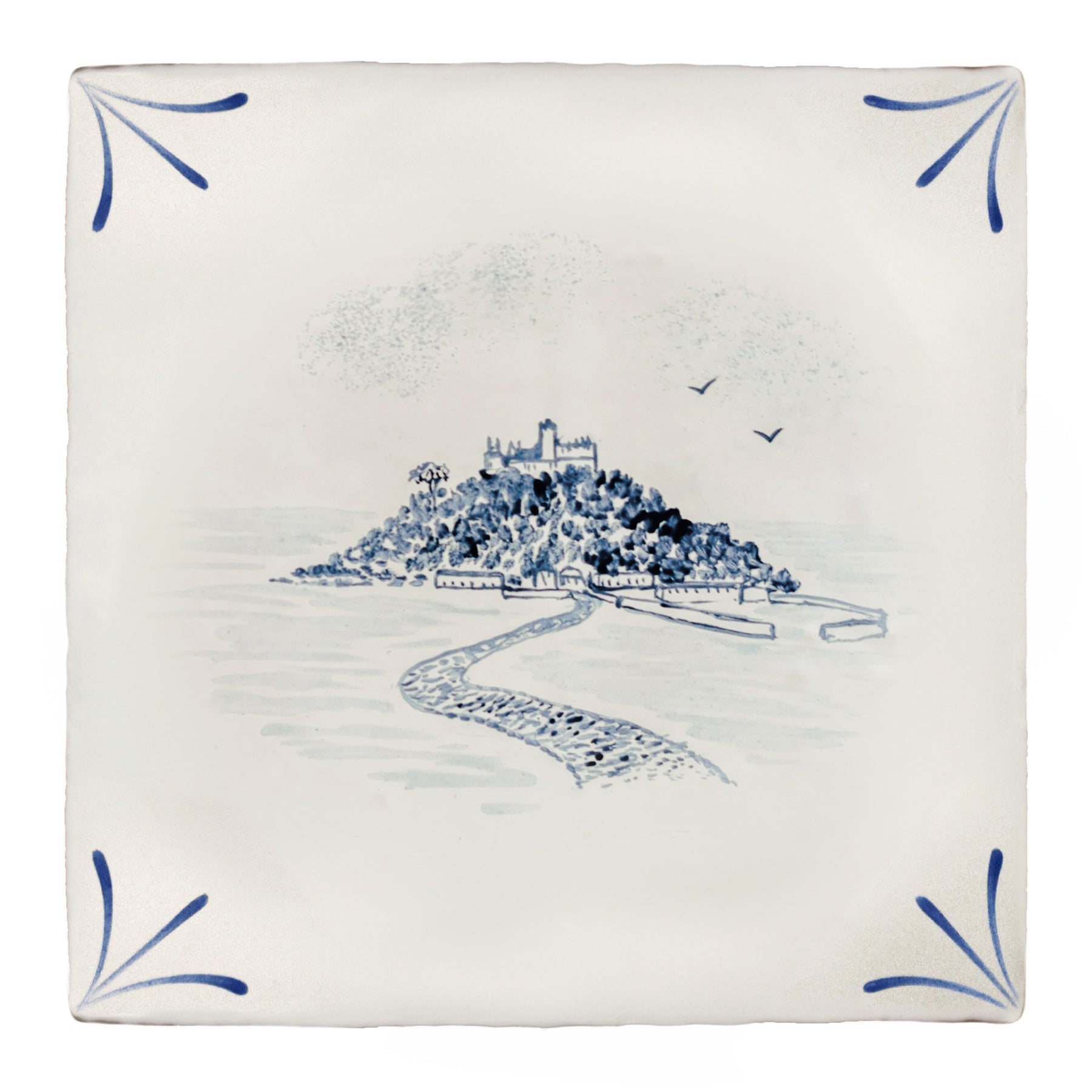 Cornish Delft St Michael's Mount