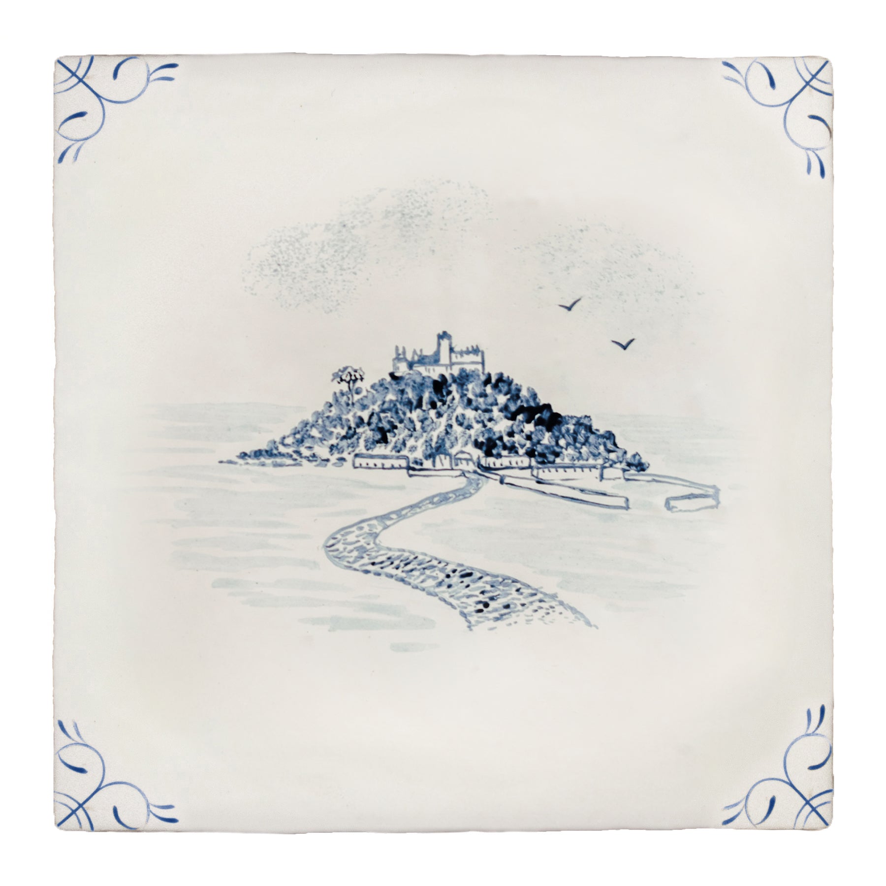 Cornish Delft St Michael's Mount