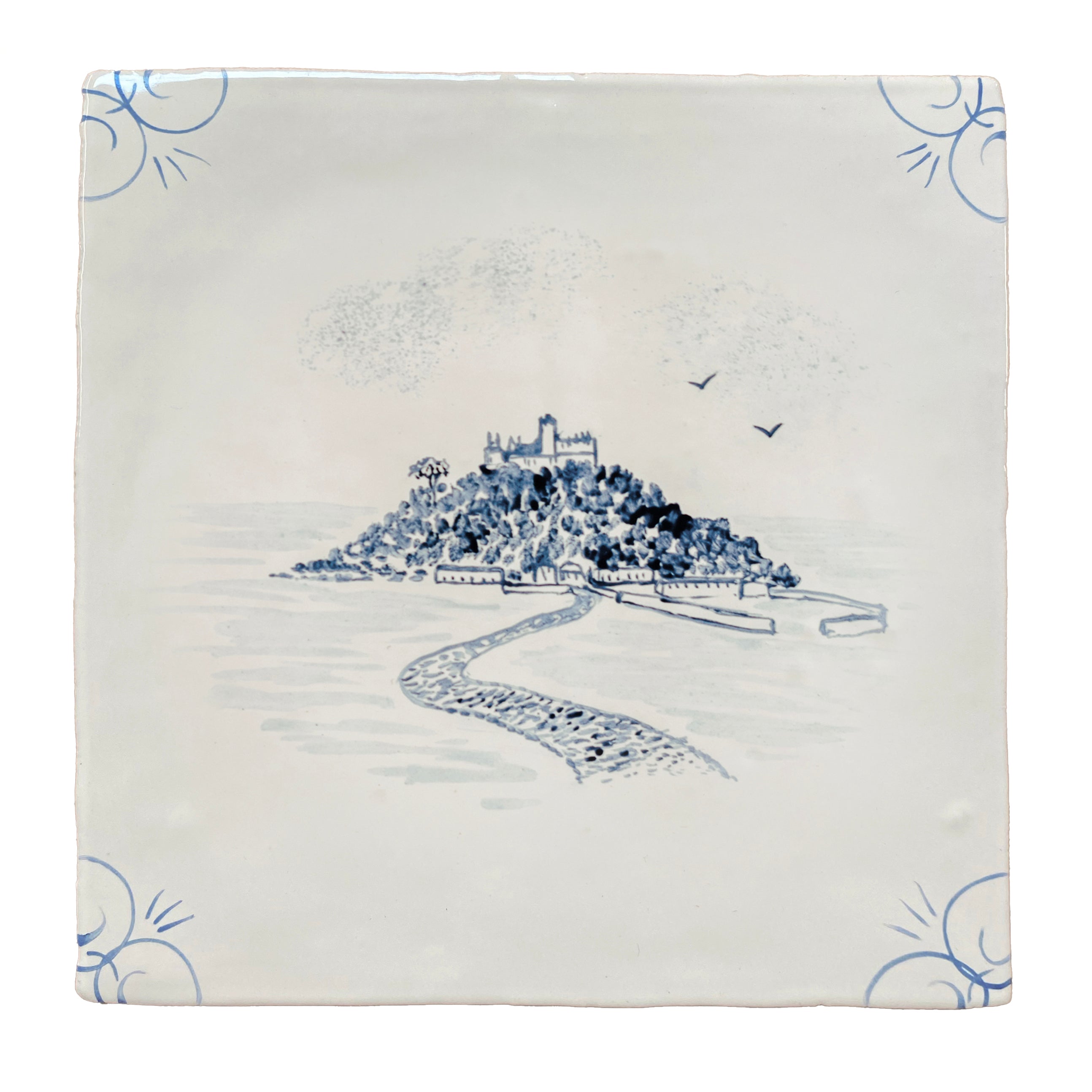 Cornish Delft St Michael's Mount