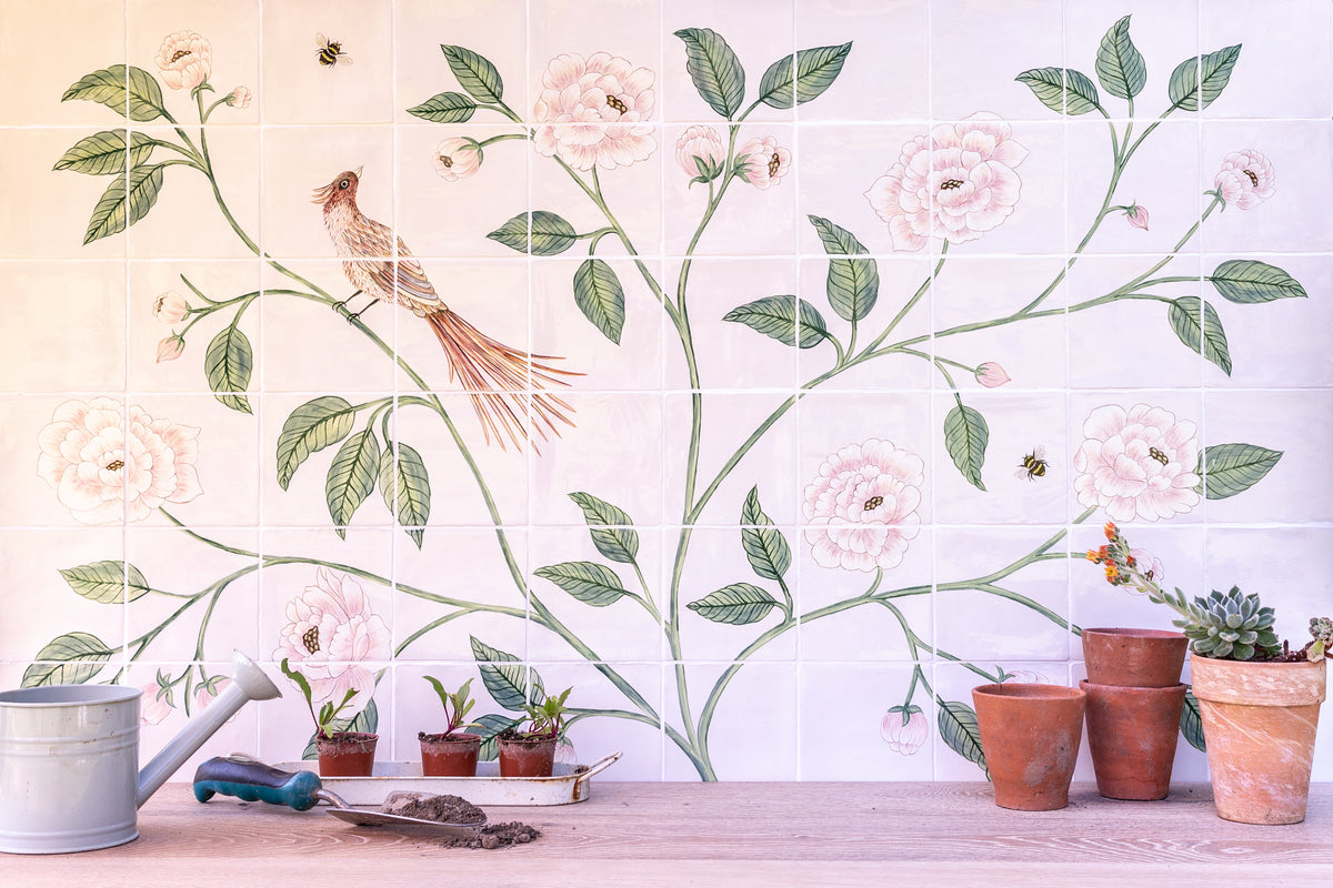English Garden 60 Tile Panel