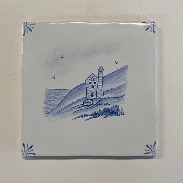 Seconds - Cornish Delft Wheal Cotes on Cornish