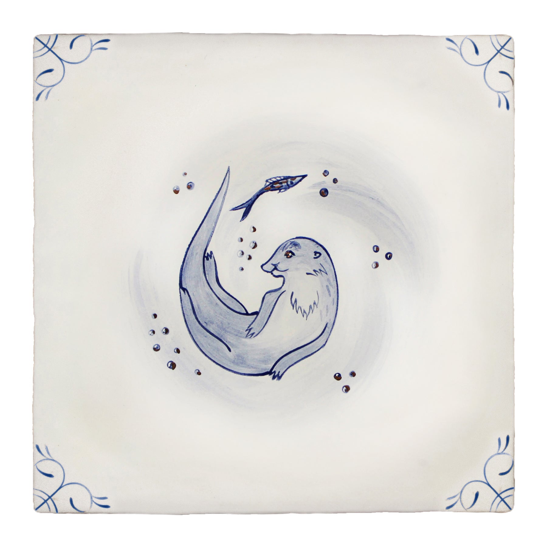 Wilderness Delft Otter with Gold