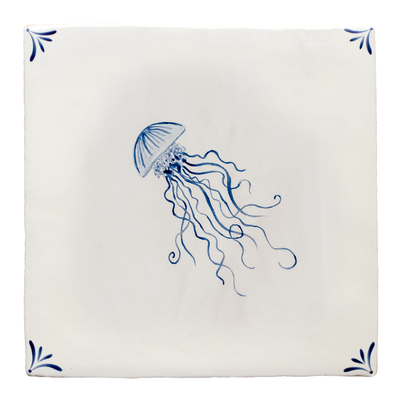 Cornish Delft Jellyfish