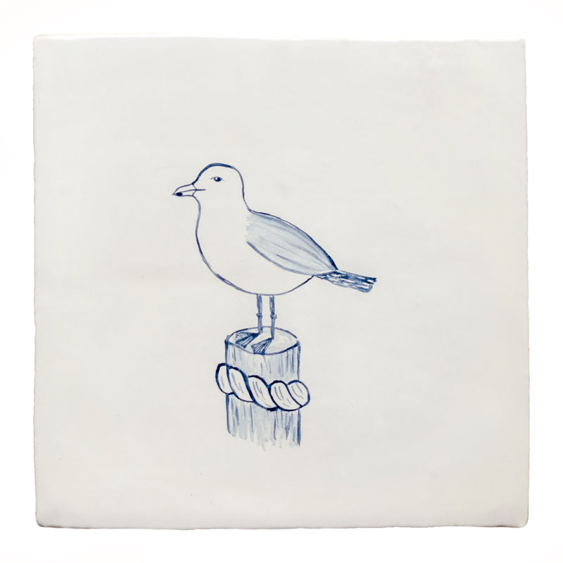 Cornish Delft Seagull